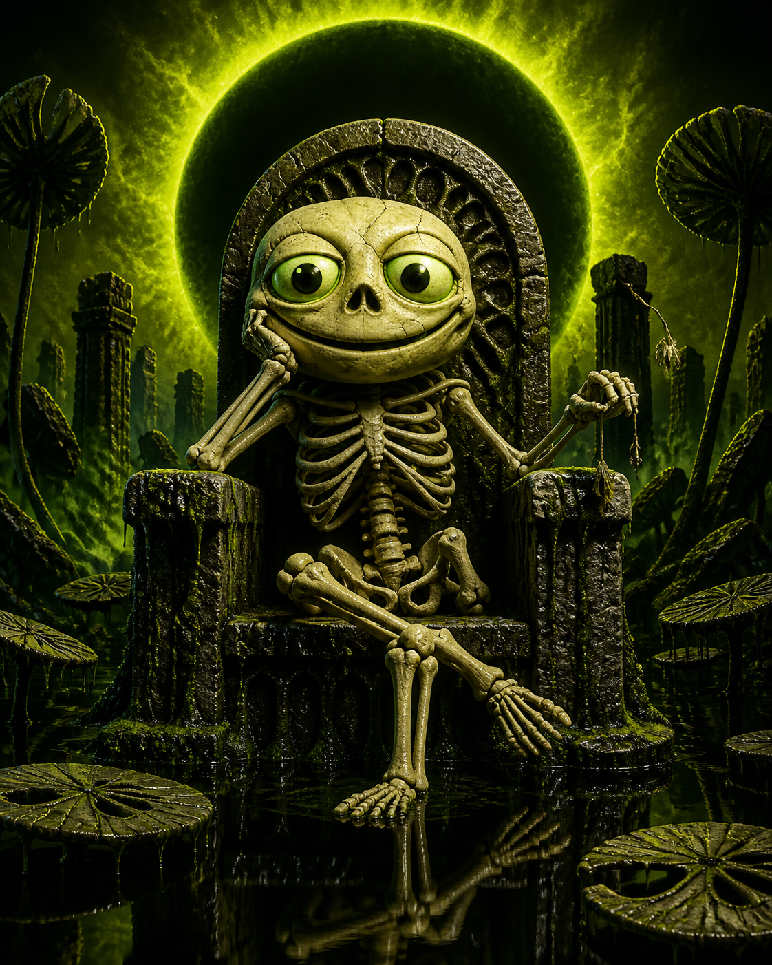 Dead Toad on the swamp throne